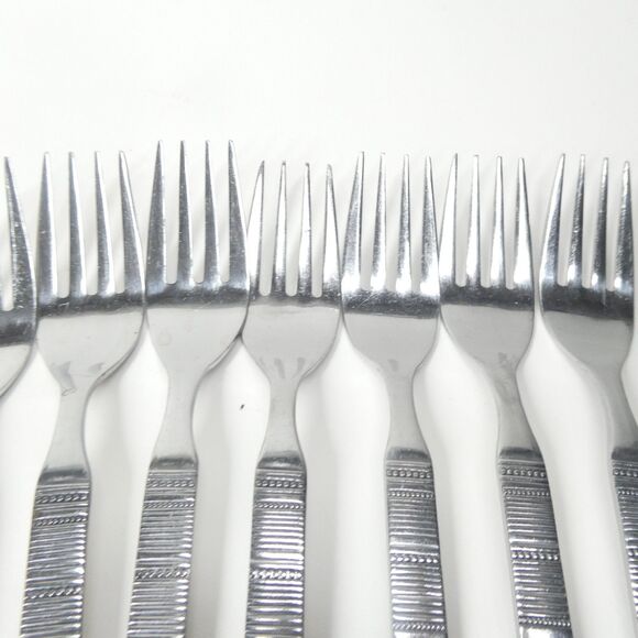 Oneida Northland Northport Stainless Flatware Lot Lines Vintage 30pc Lot - Picture 8 of 9